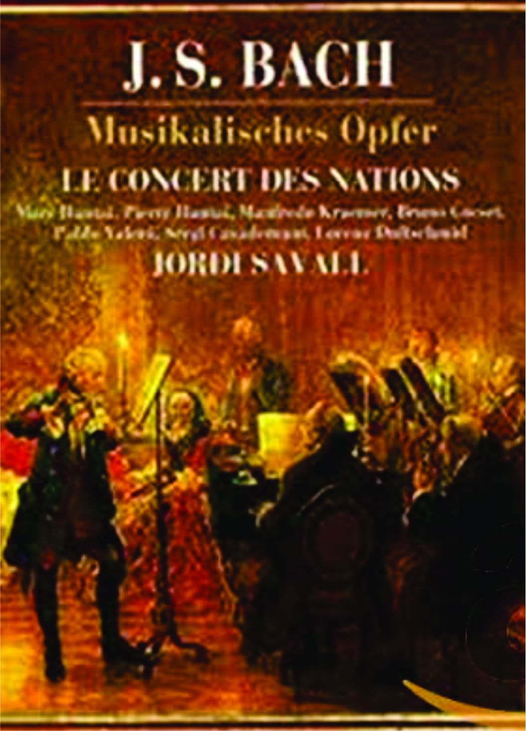 Bach BWV 1079 Musical Offering Jordi Savall Concert des Nations