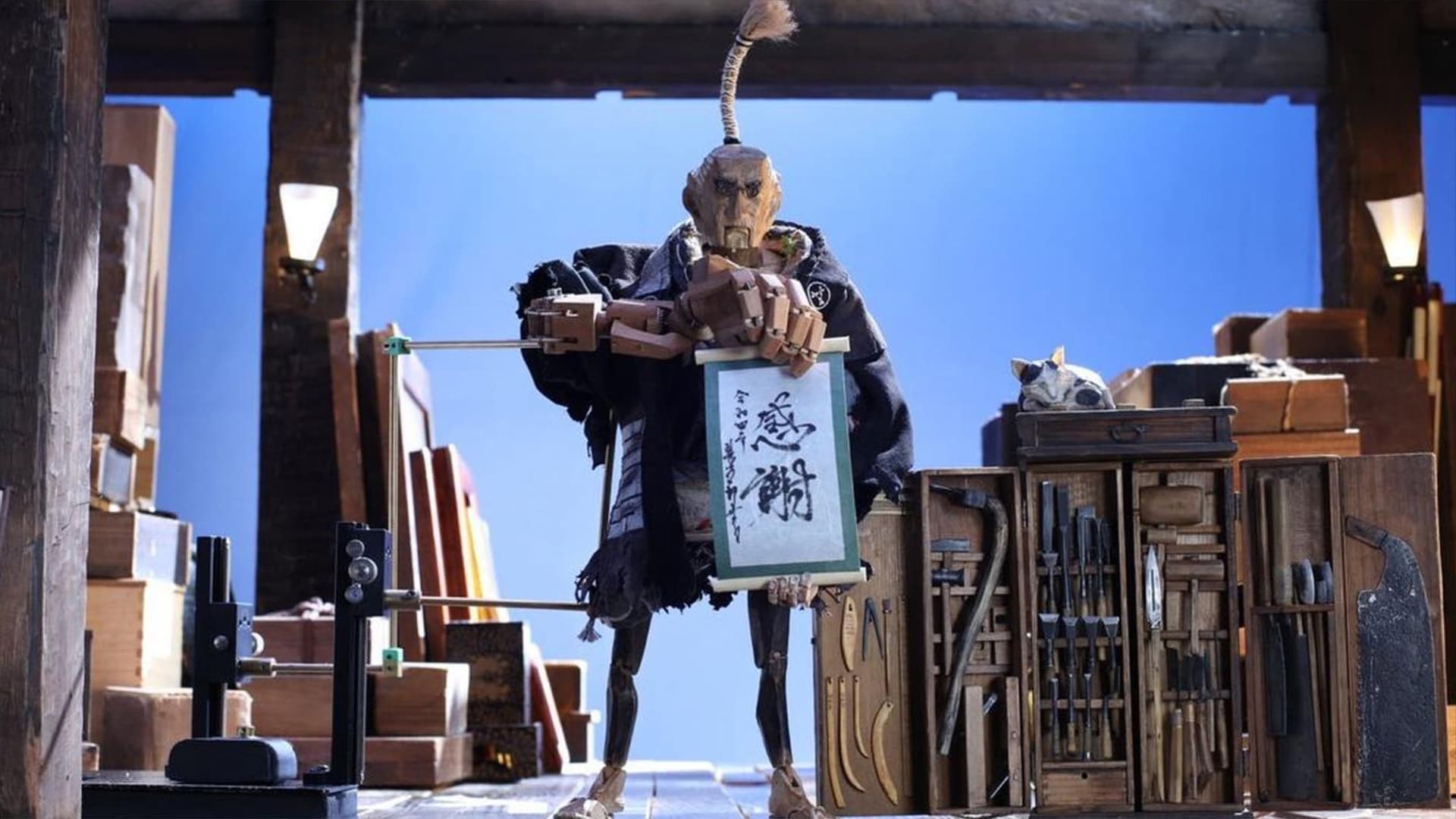 Behind the scenes of HIDARI: The Stop-motion Samurai Film