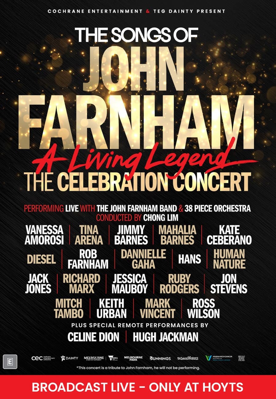 THE SONGS OF JOHN FARNHAM: A LIVING LEGEND – THE CELEBRATION CONCERT