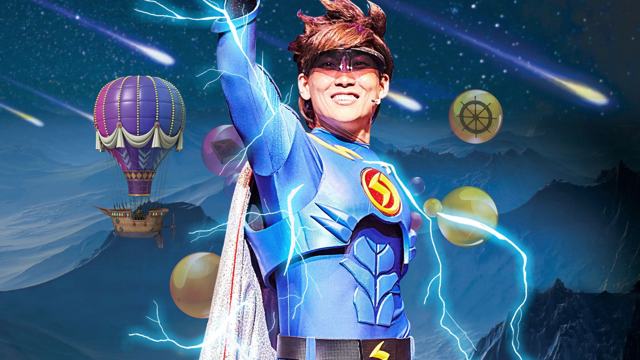 Lightning Man and The Mystery Island