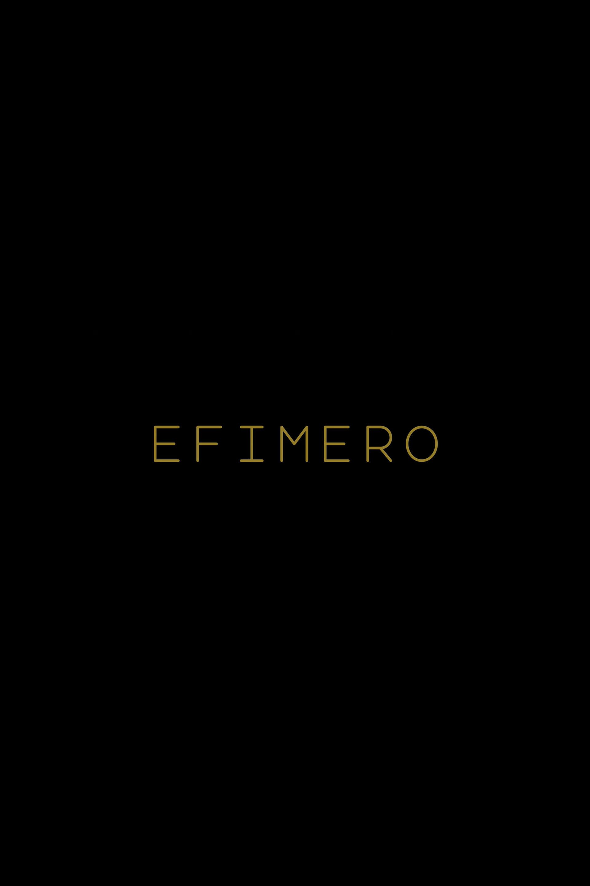 EFÍMERO