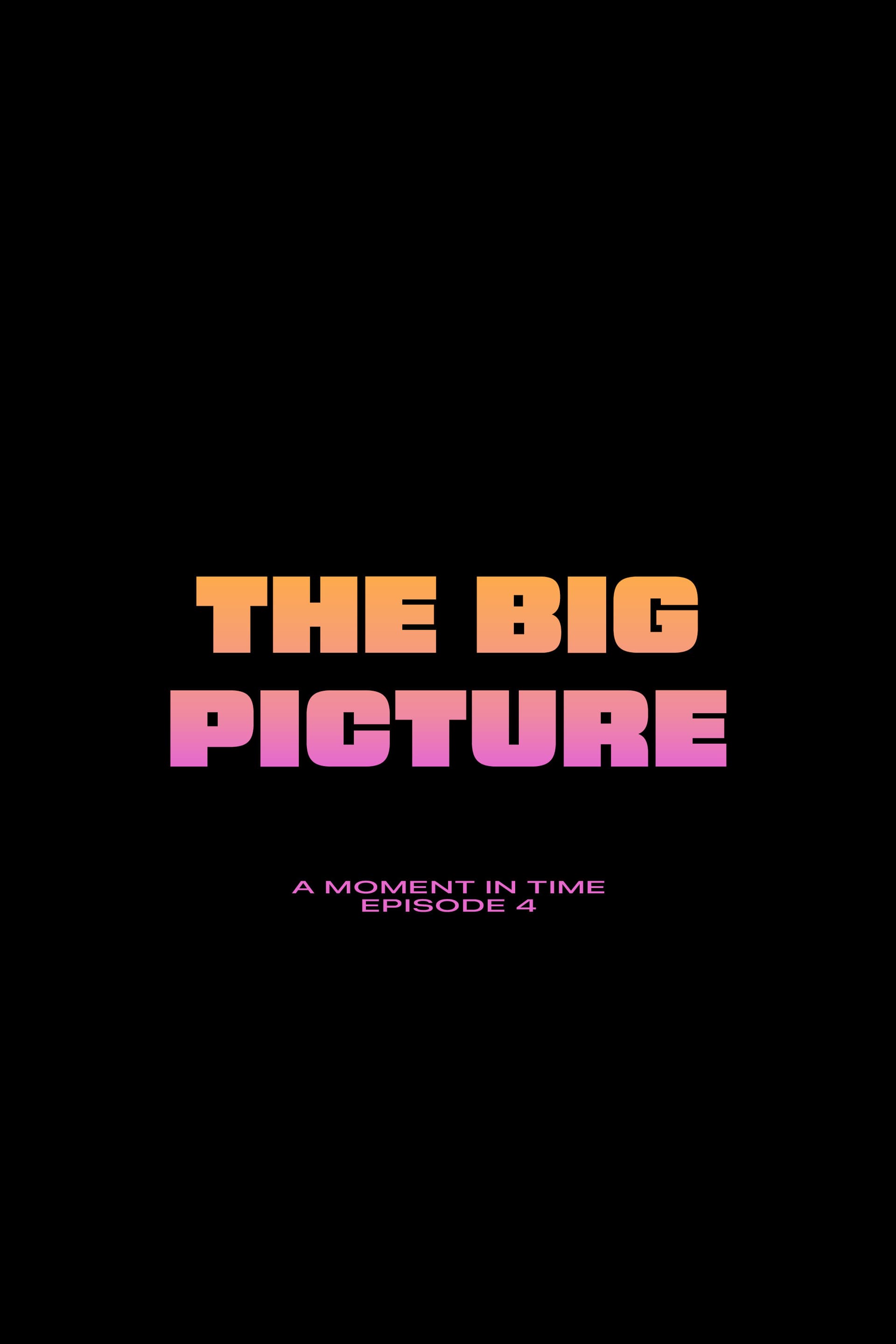 The Big Picture