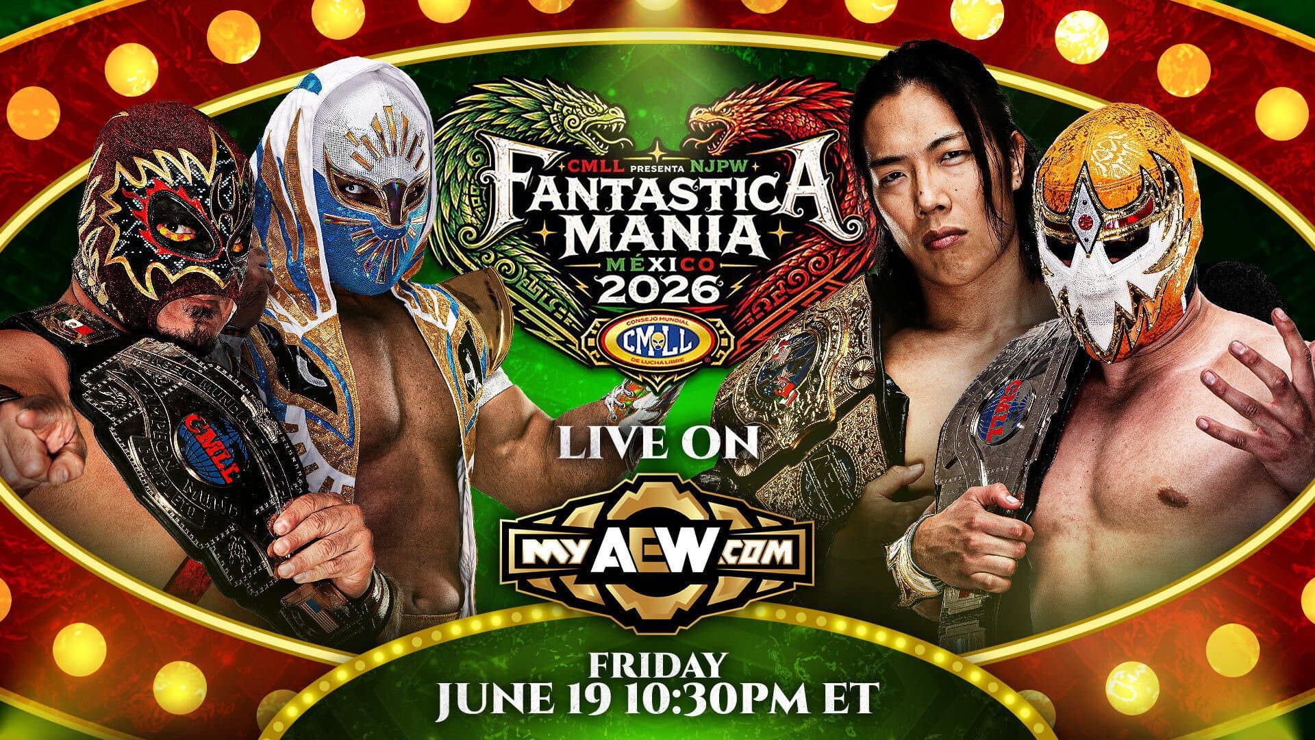 CMLL Presenta NJPW Fantastica Mania Mexico 2026