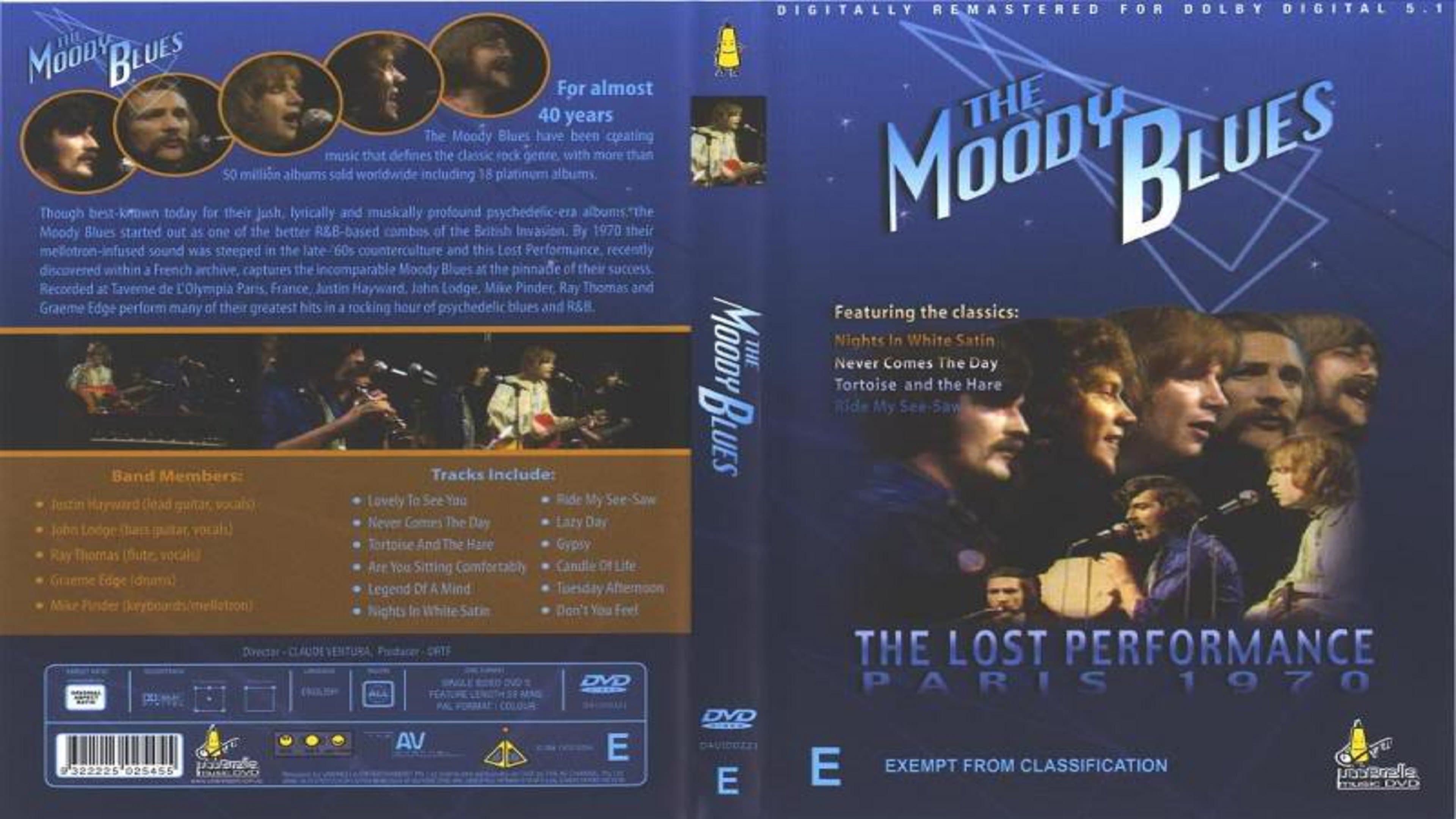 The Moody Blues: The Lost Performance (Live In Paris '70)