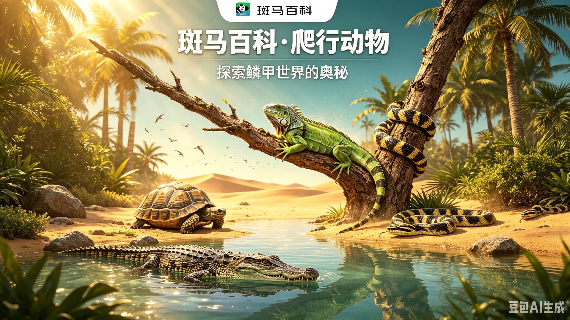 自然万象—爬行动物