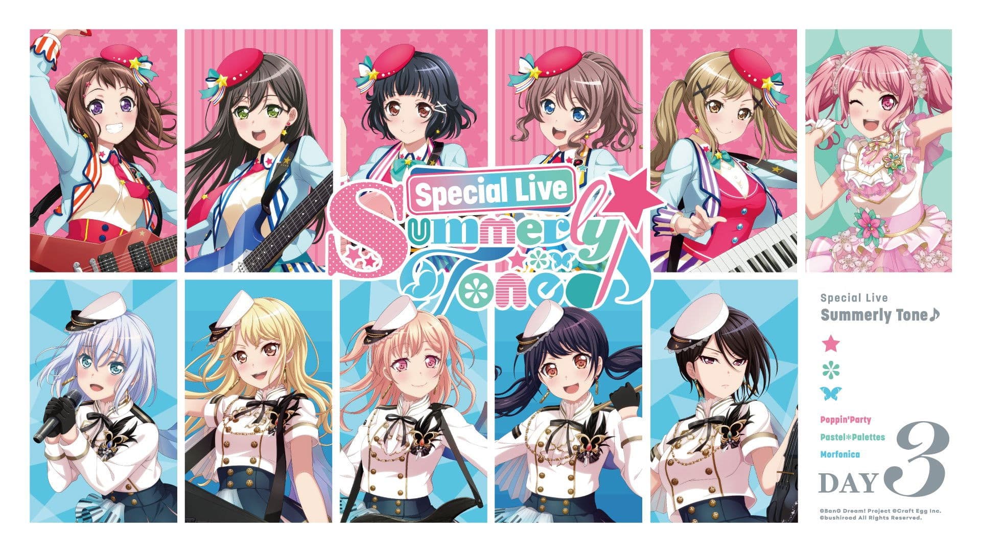 BanG Dream! 8th☆LIVE Day 3: Special Live ~Summerly Tone♪~