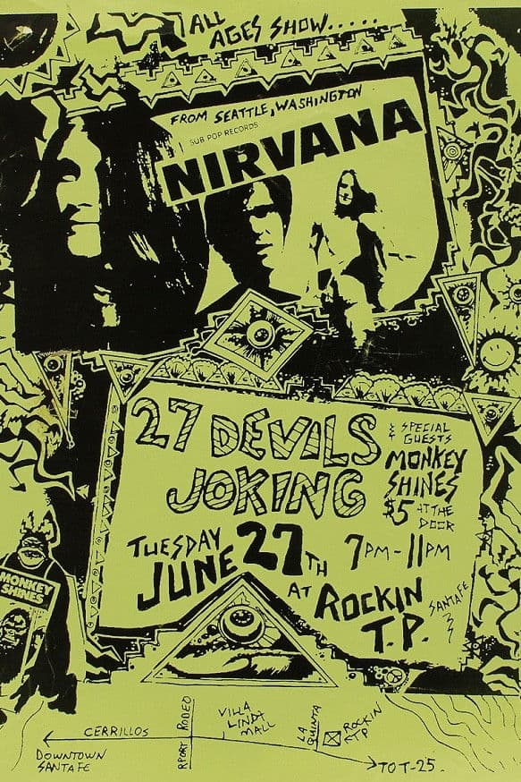 Nirvana - Rockin’ T.P., Santa Fe 1989