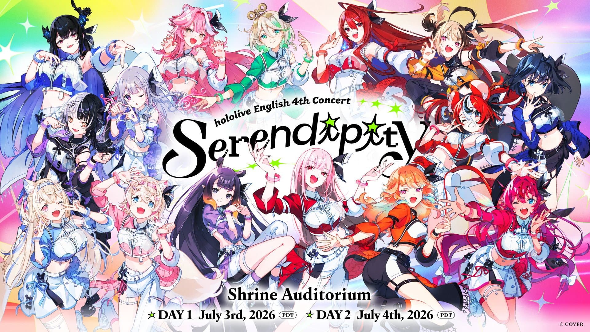 hololive English 4th Concert - Serendipity - Day 1