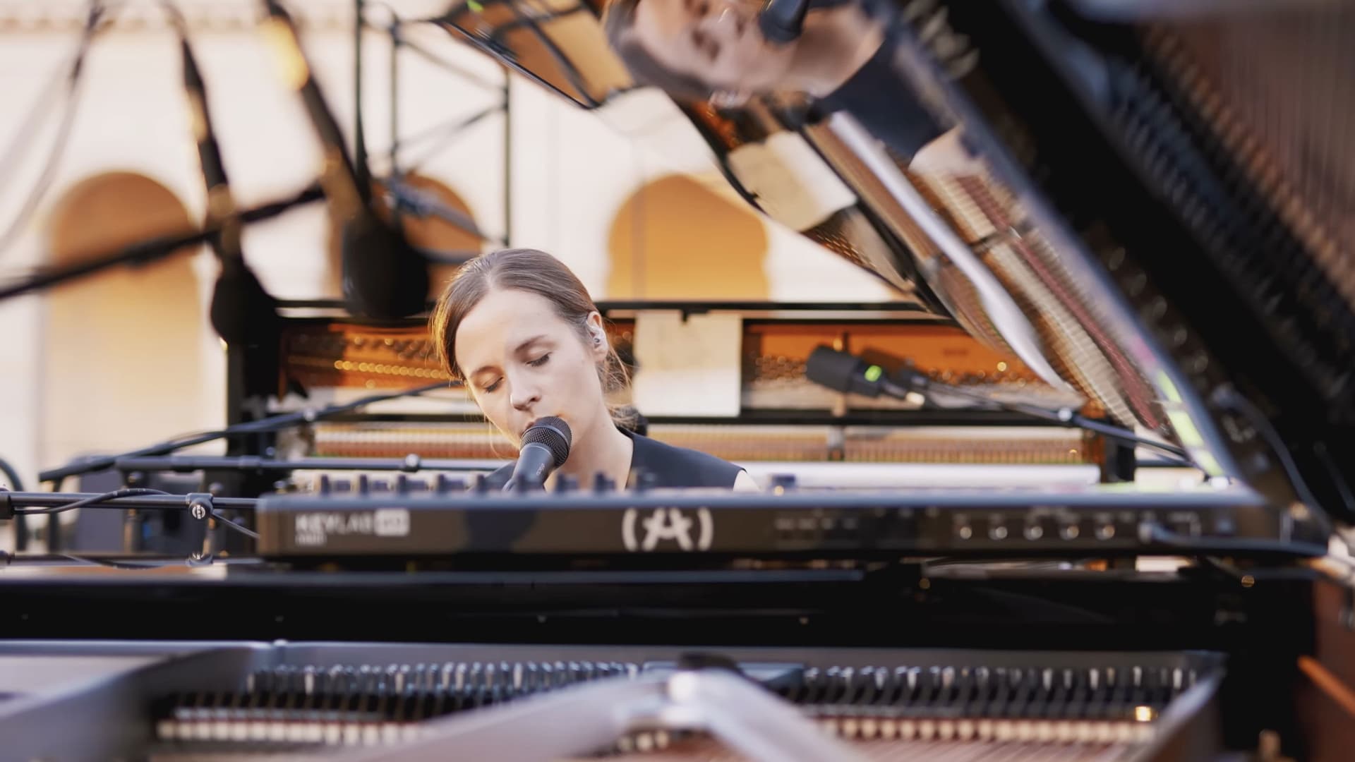 Hania Rani Live at Invalides in Paris, France for Cercle