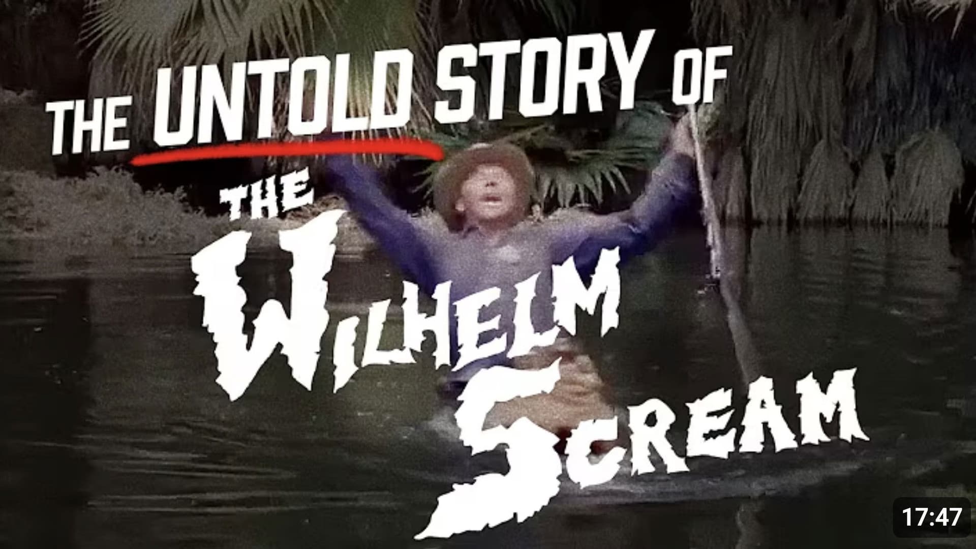 The Untold Story Of The Wilhelm Scream