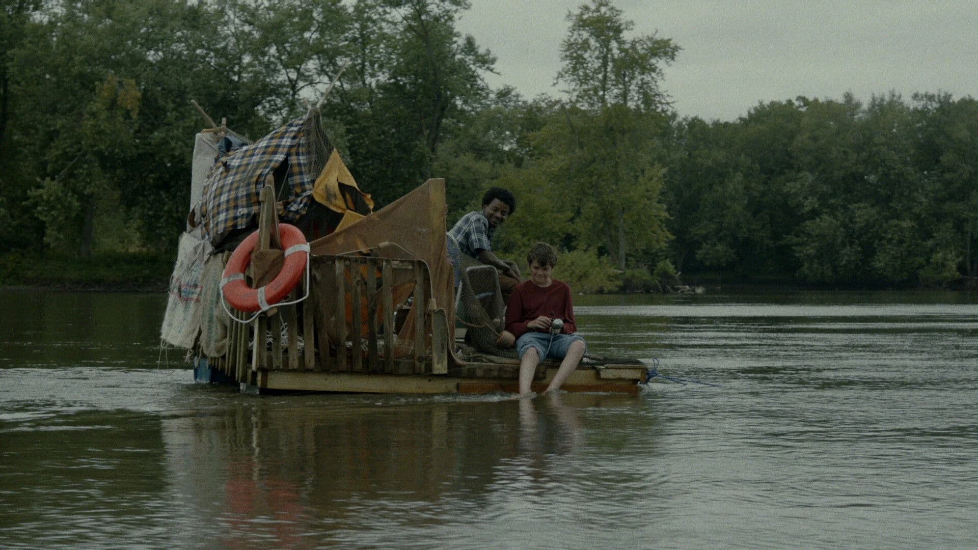 Huckleberry Finn: A Close Place