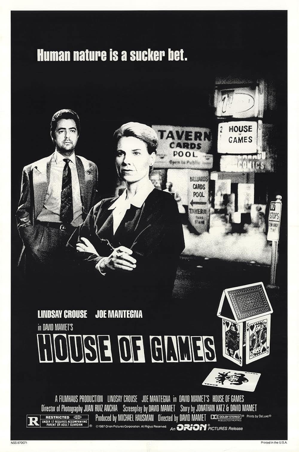 David Mamet on 'House of Games'