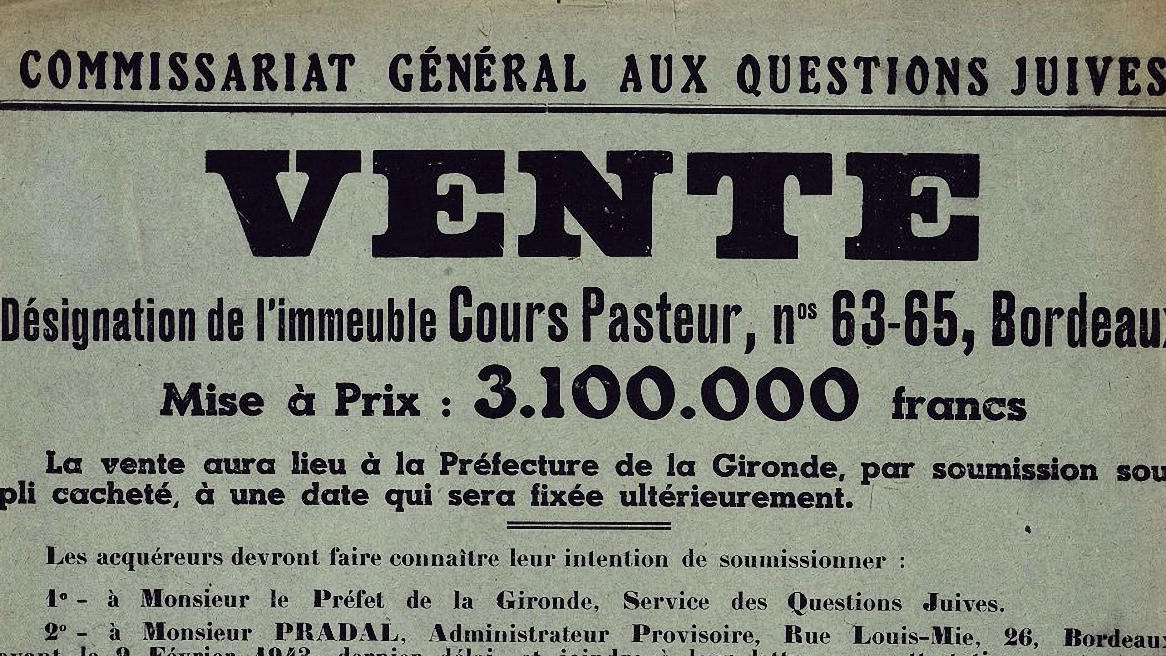 Les notaires sous l'Occupation, le dernier secret de Vichy