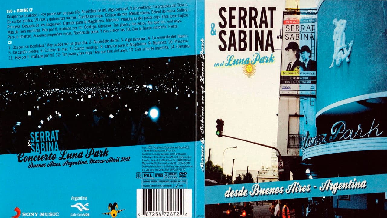 Serrat & Sabina en el Luna Park