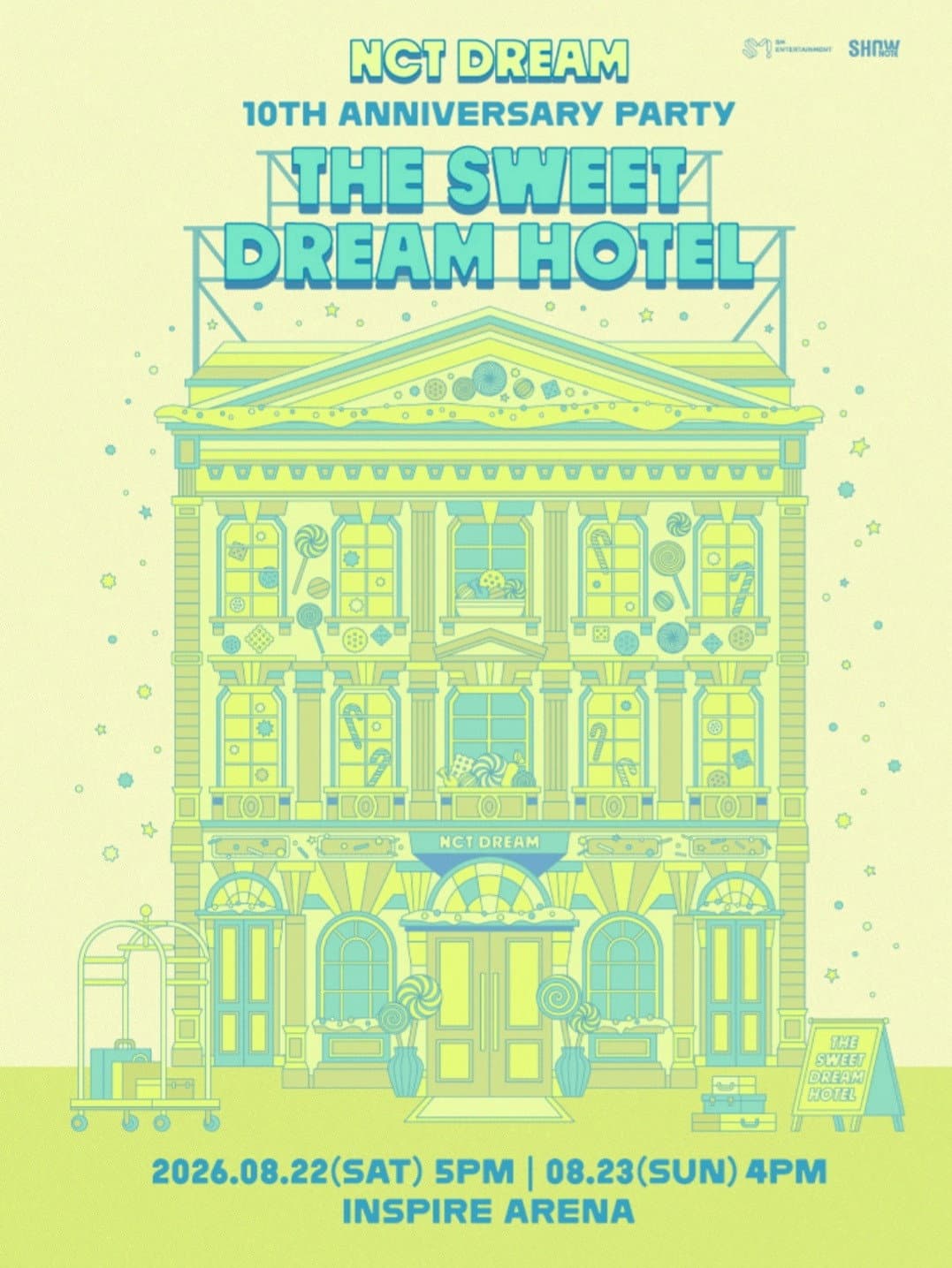 NCT DREAM 10TH ANNIVERSARY PARTY 'THE SWEET DREAM HOTEL'
