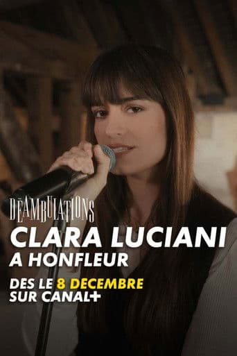 Déambulations : Clara Luciani à Honfleur