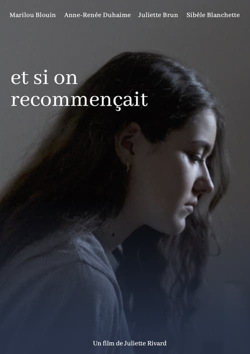 Et si on recommençait poster