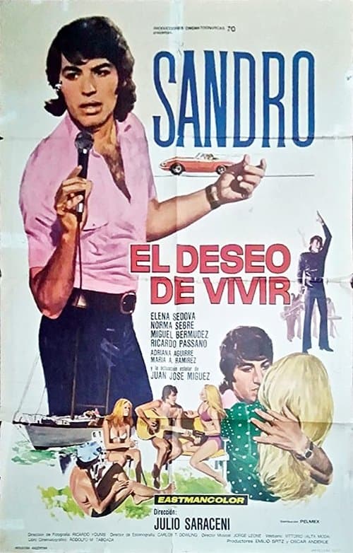 El deseo de vivir poster