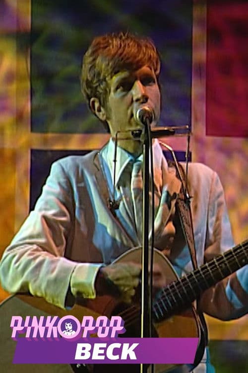 Beck - Live at Pinkpop 1997 poster