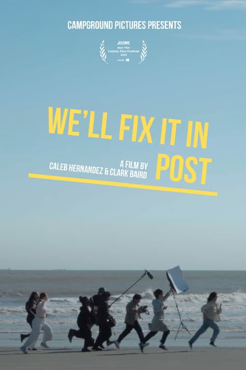 We'll Fix it in Post poster