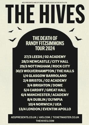 The Hives: Live At The Barrowlands poster