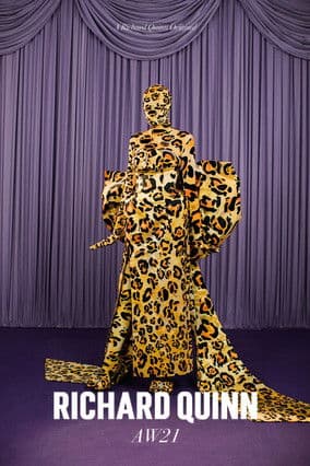 Richard Quinn A/W21 poster