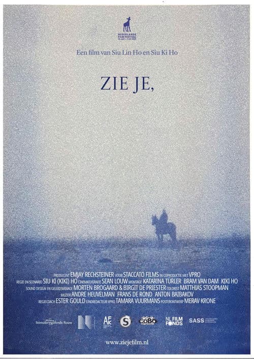 Zie je, poster