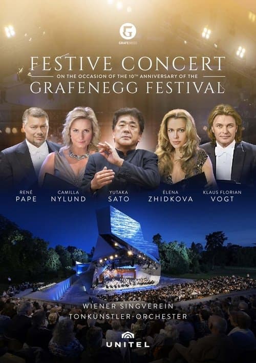 Festive Concert on the occasion of the 10th anniversary of the Grafenegg Festival poster