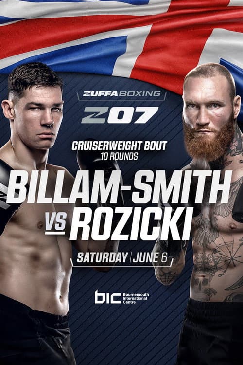 Chris Billam-Smith vs. Ryan Rozicki poster