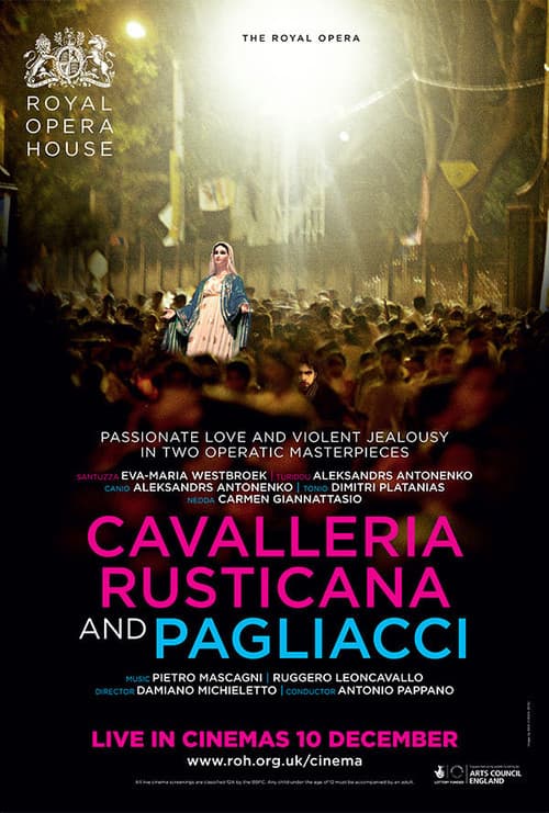 Royal Opera House: Cavalleria Rusticana and Pagliacci poster