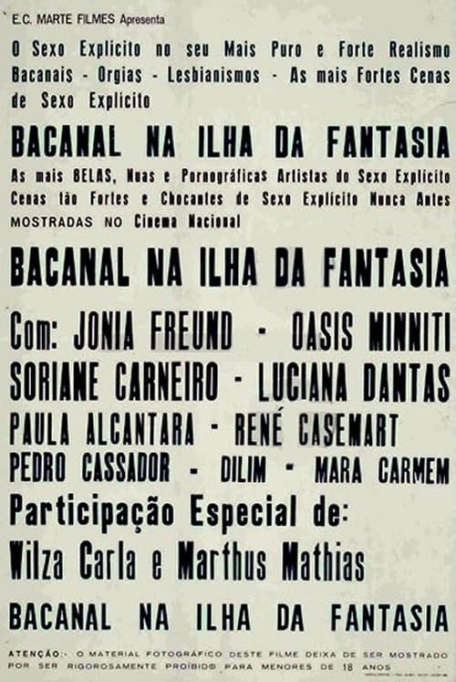 Bacanal na Ilha da Fantasia poster