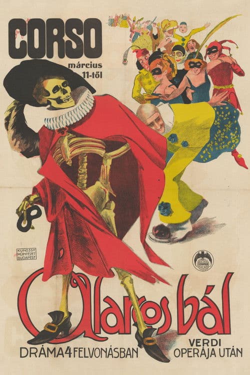 Álarcosbál poster