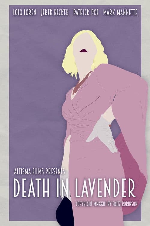 Death in Lavender poster