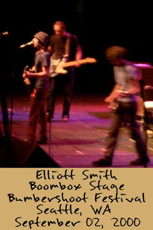 Elliott Smith: Live at Bumbershoot Festival 2000 poster