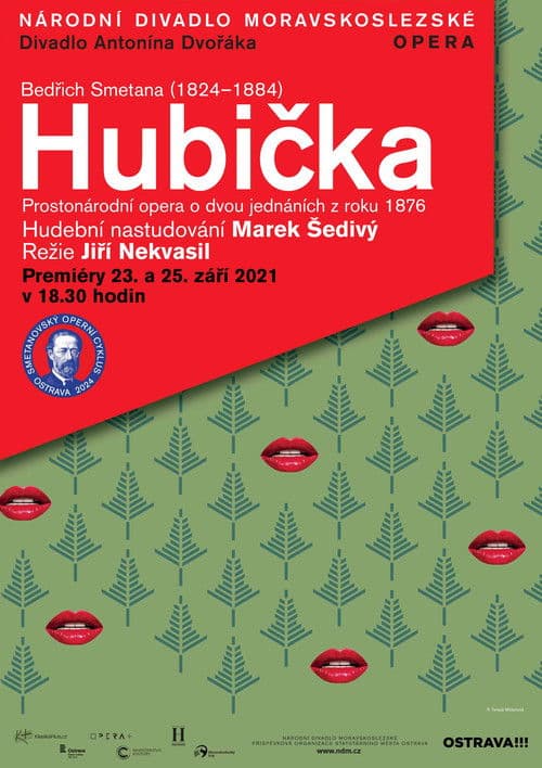 The Kiss - National Moravian-Silesian Theatre poster