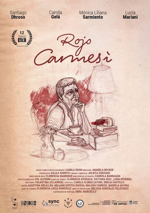 Rojo Carmesí poster