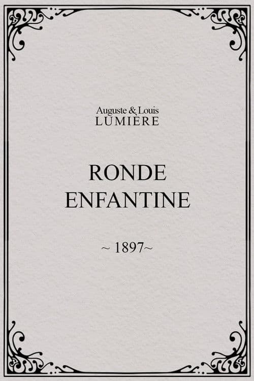 Ronde enfantine poster
