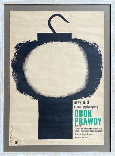 Obok prawdy poster