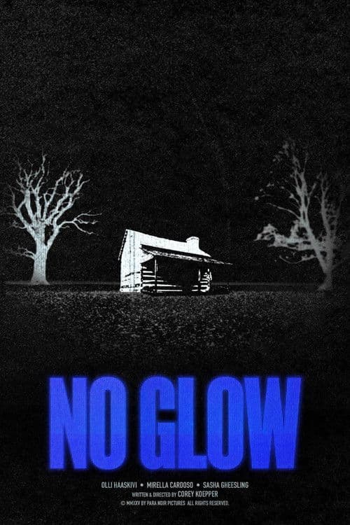 No Glow poster