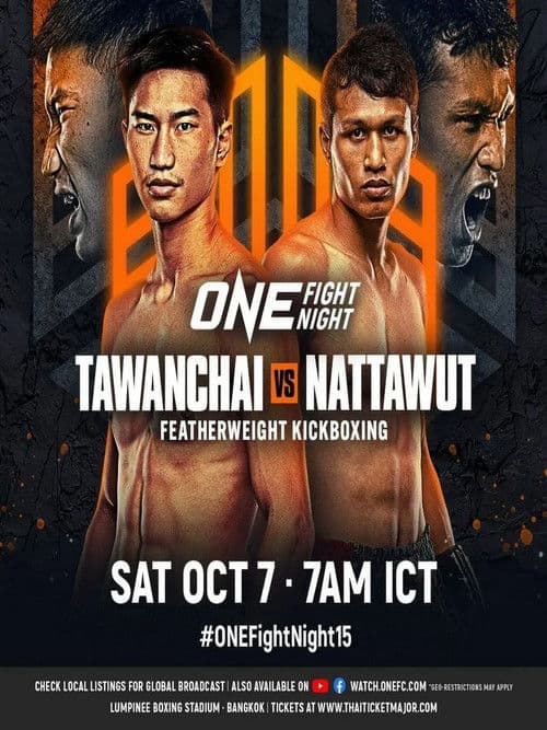 ONE 167: Tawanchai vs. Nattawut 2 poster