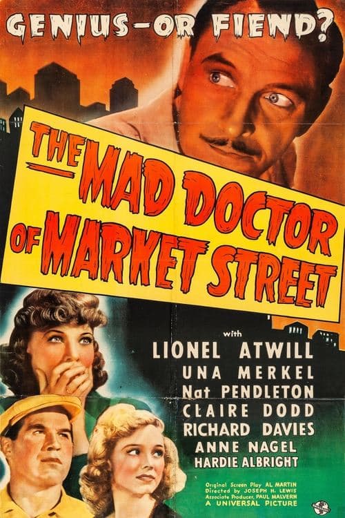 The Mad Doctor of Market Street poster