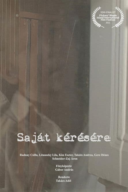 At His Own Request poster