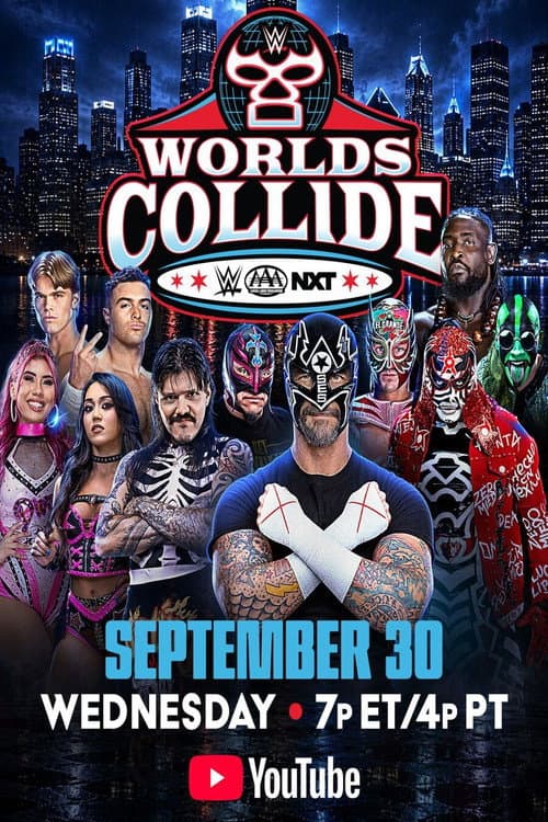 WWE/AAA/NXT Worlds Collide 2026: Chicago poster