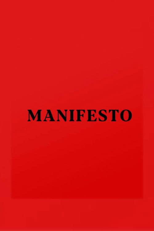 MANIFESTO poster