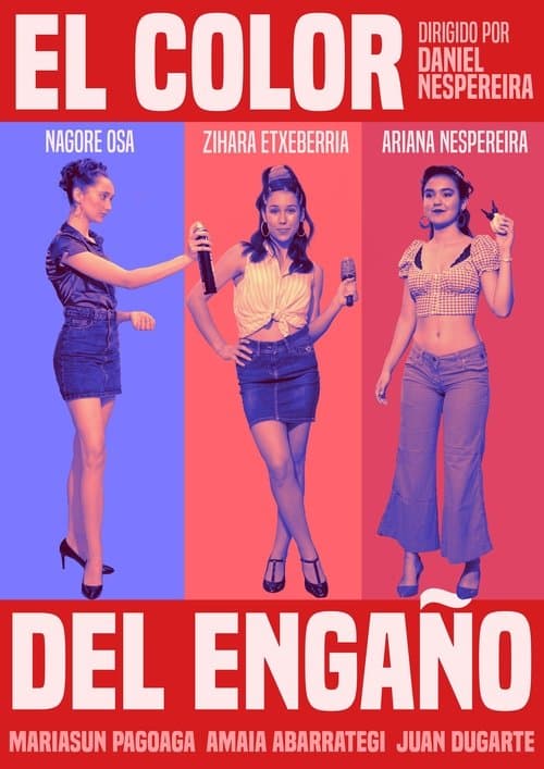 El color del engaño poster