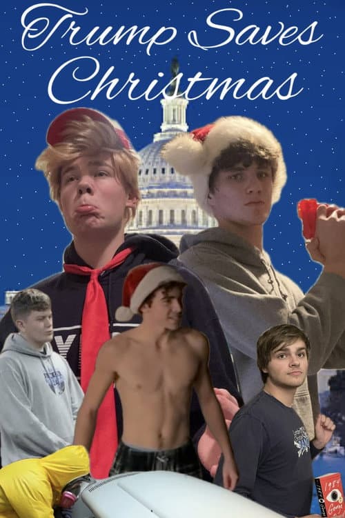 Trump Saves Christmas poster