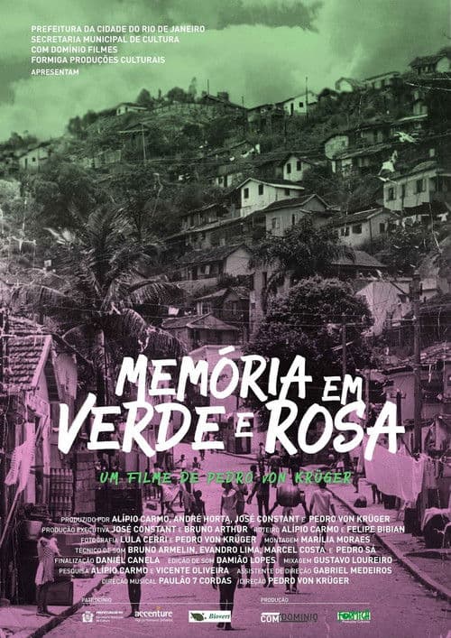 Memória em Verde e Rosa poster
