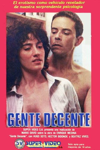 Gente decente poster