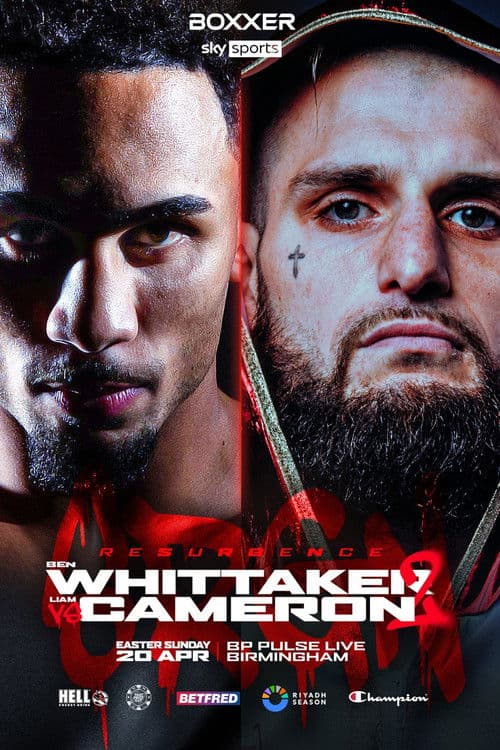 Ben Whittaker vs. Liam Cameron II poster