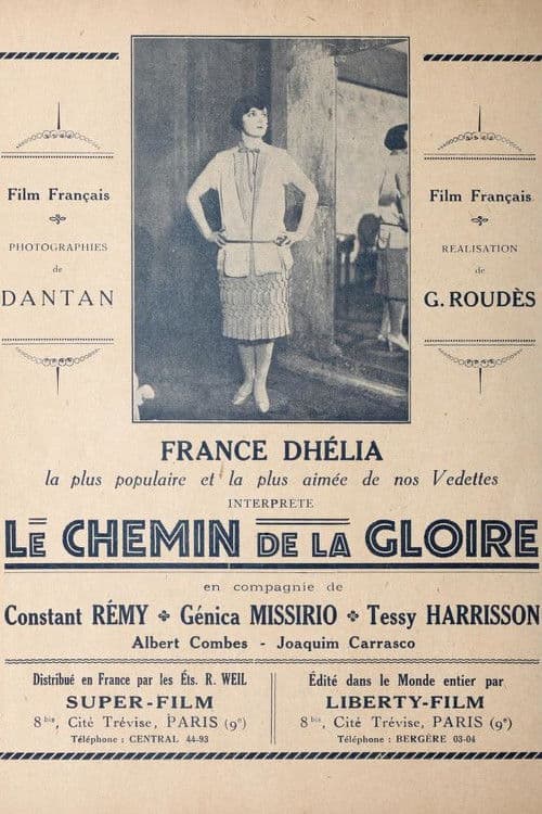 Le chemin de la gloire poster